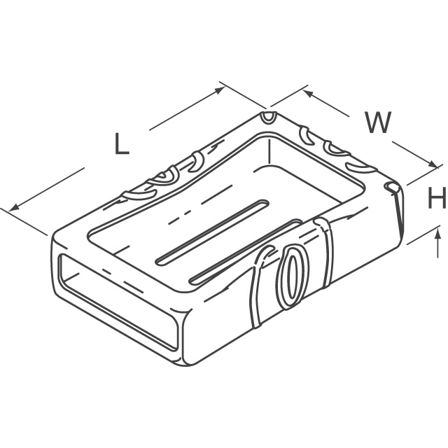 HH-3539-BBL Bud Industries  Box Accessories